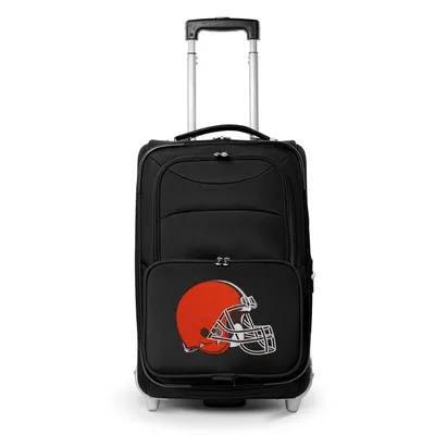 Cleveland Browns MOJO 21" Softside Rolling Carry-On Suitcase - Black