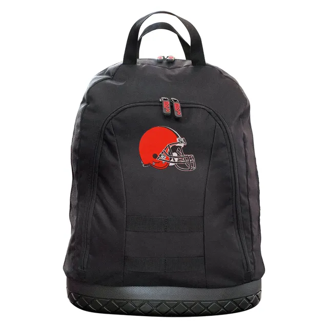 MOJO Gray Cleveland Browns Personalized Campus Laptop Backpack