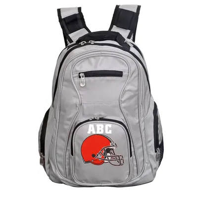 Cleveland Browns MOJO Personalized Premium Laptop Backpack