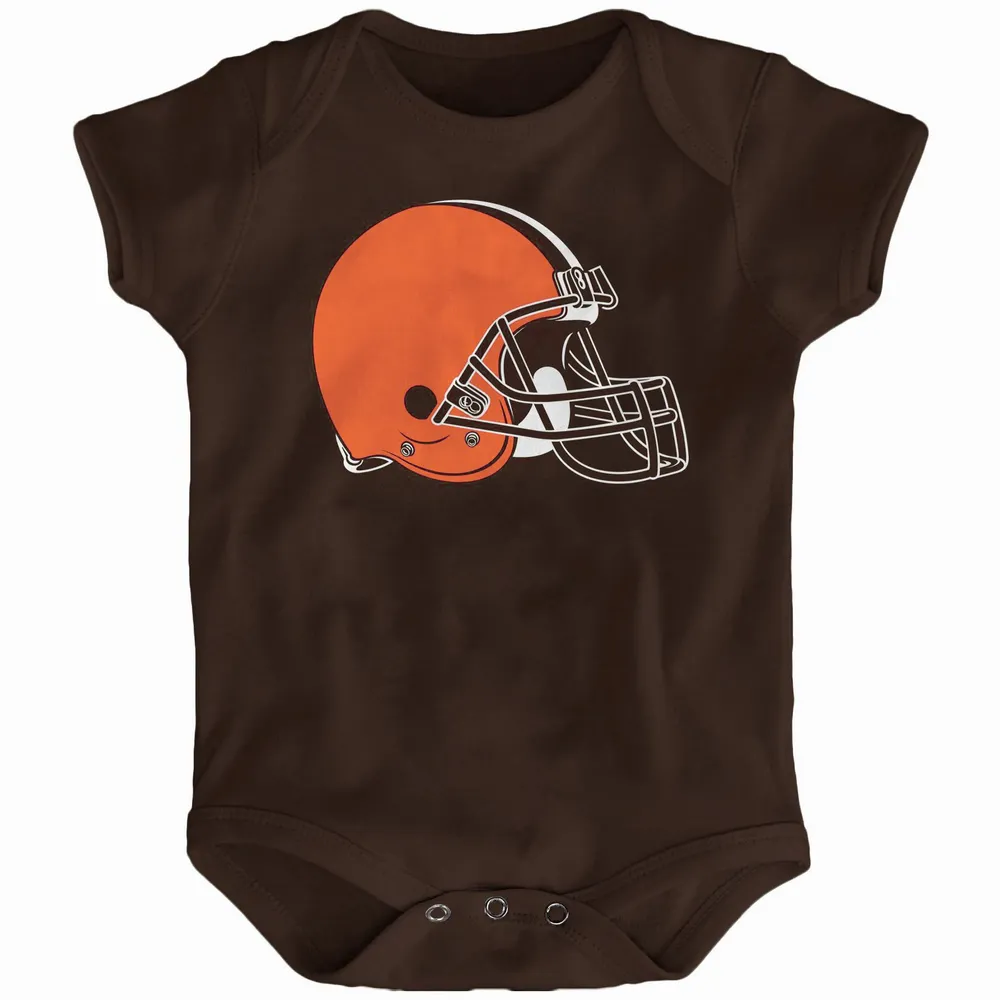 Newborn Cleveland Browns Team Logo Bodysuit