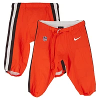 Nick Chubb Cleveland Browns Game-Used Orange Nike Pants vs. Pittsburgh Steelers on December 8, 2024