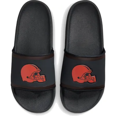 Cleveland Browns Nike Off-Court Wordmark Slide Sandals