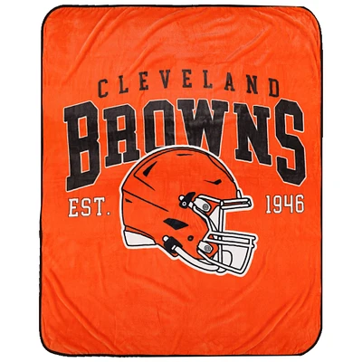 Pegasus  Cleveland Browns Vintage Arch Ultra Soft 50" x 60" Blanket