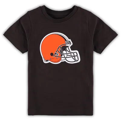 Cleveland Browns Preschool Team Logo Short Sleeve T-Shirt - Brown