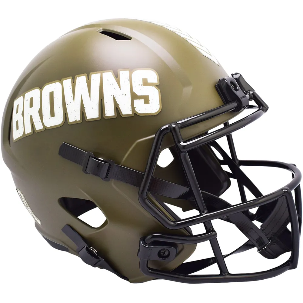 Lids Cleveland Browns Riddell 2022 Salute To Service Speed Replica Helmet