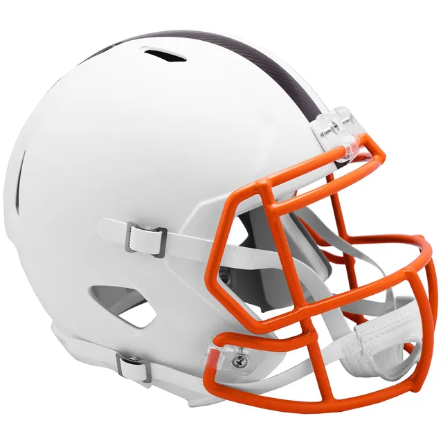 Riddell Chicago Bears Flat White Alternate Revolution Speed Replica Football Helmet