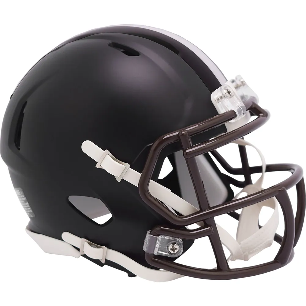 Riddell Cleveland Browns Flat White Alternate Revolution Speed Mini  Football Helmet