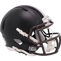Riddell Cleveland Browns Unsigned Flat Black Alternate Speed Mini Football Helmet