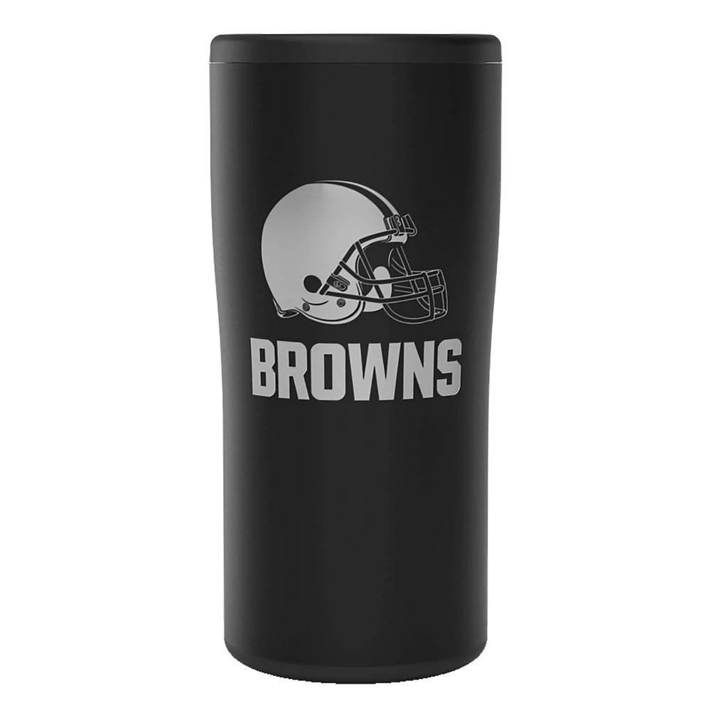 Tervis Cleveland Browns 12oz. Refroidisseur de canettes mince en acier inoxydable