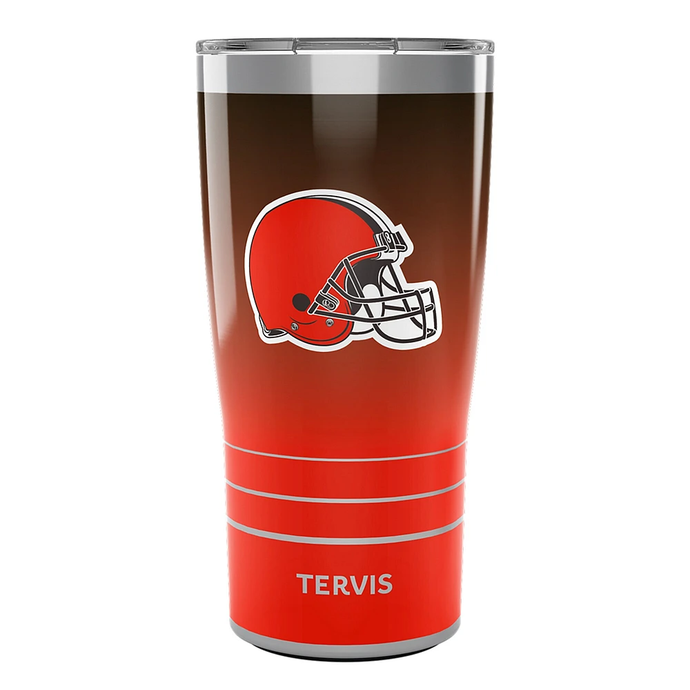 Tervis Cleveland Browns 20oz. Gobelet en acier inoxydable ombré