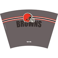 Gobelet classique Tervis Cleveland Browns de 24 oz avec couvercle à paille Go the Distance