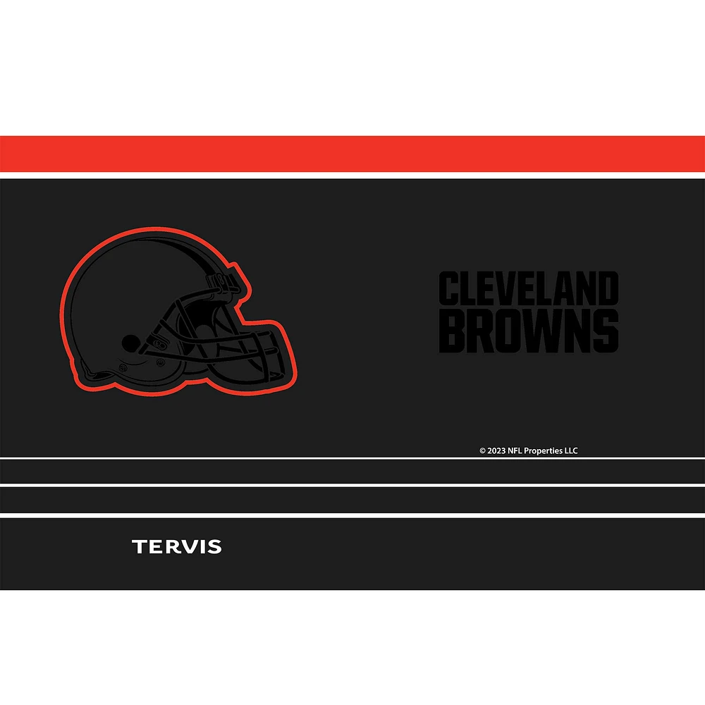 Tervis Cleveland Browns 30oz. Gobelet en acier inoxydable Night Game