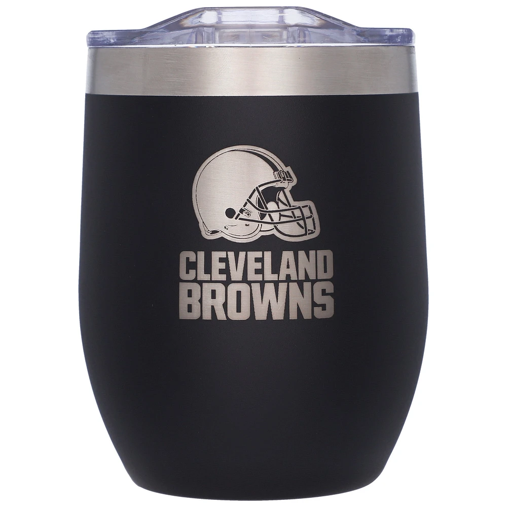 The Memory Company Cleveland Browns 16oz. Stainless Steel Stemless Tumbler