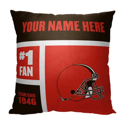 Cleveland Browns Plushlete Mascot Pillow