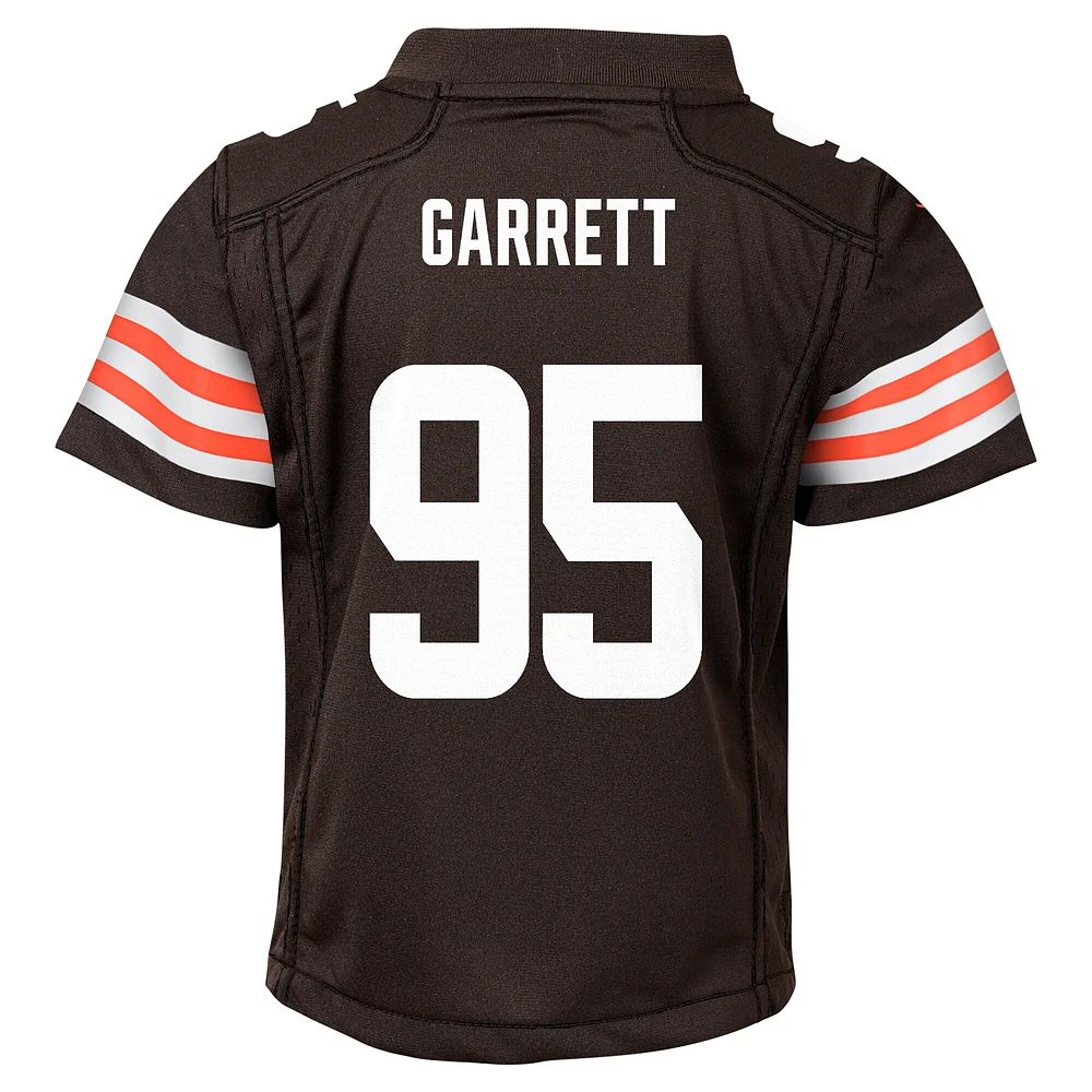 Toddler Nike Myles Garrett Brown Cleveland Browns Game Jersey