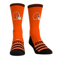 Unisex Rock Em Socks Cleveland Browns Gametime Stripe Crew