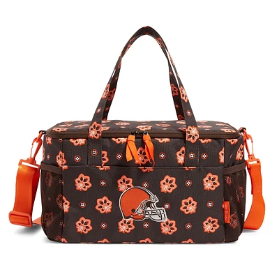 Glacière réactive Vera Bradley Cleveland Browns 21 canettes