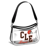 Mini-sac à main transparent Stadium des Cleveland Browns WEAR by Erin Andrews