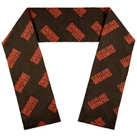 WEAR by Erin Andrews Cleveland Browns Team Wordmark Scarf