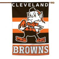 WinCraft Cleveland Browns 28" x 40" Classic Logo Single-Sided Vertical Banner