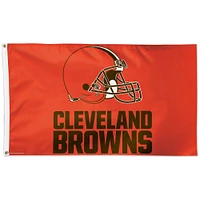 WinCraft Cleveland Browns 3' x 5' Deluxe - Single-Sided Flag