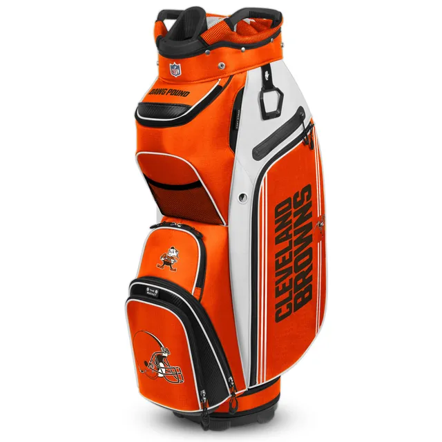 Lids Cleveland Browns Wilson Cart Golf Bag - Orange/White