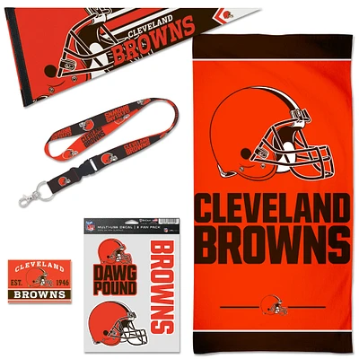 Pack d'accessoires pour ventilateur WinCraft Cleveland Browns House