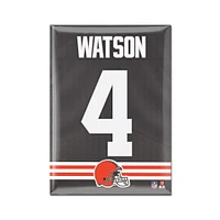 WinCraft Deshaun Watson Cleveland Browns Aimant de joueur 6,3 x 8,9 cm