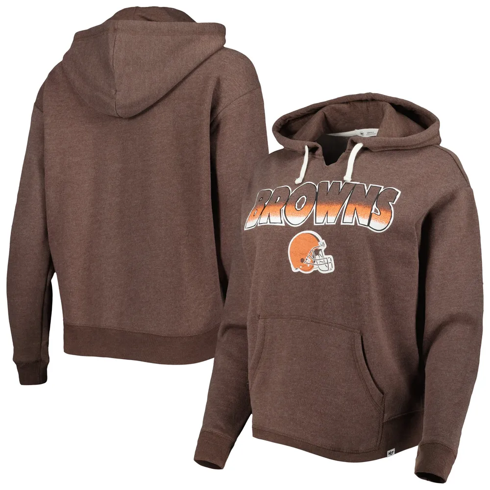 Cleveland Browns Pro Standard Logo Pullover Hoodie - Brown