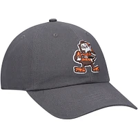 Women's '47 Charcoal Cleveland Browns Brownie The Elf Miata Clean Up Legacy Adjustable Hat