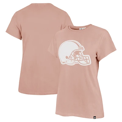 T-shirt rose clair pour femme « 47 » Cleveland Browns Premier Frankie