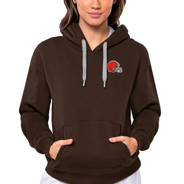 Pro Standard Brown Cleveland Browns Local Patch Pullover Hoodie