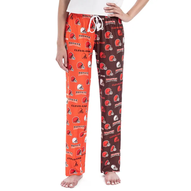 NFL Team Apparel Women's Cleveland Browns Black Fraction Leggings