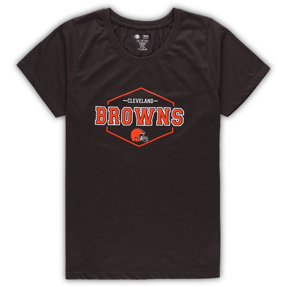 NFL Cleveland Browns Plus Size Women's Basic Tee 