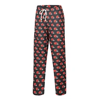 Concepts Sport - Pantalon de nuit à imprimé Cleveland Browns Gauge pour femme Marron