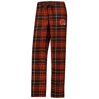 Women's Concepts Sport Cleveland Browns Vector T-Shirt & Flannel Pants Sleep Set