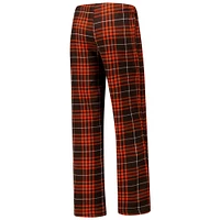 Women's Concepts Sport Cleveland Browns Vector T-Shirt & Flannel Pants Sleep Set