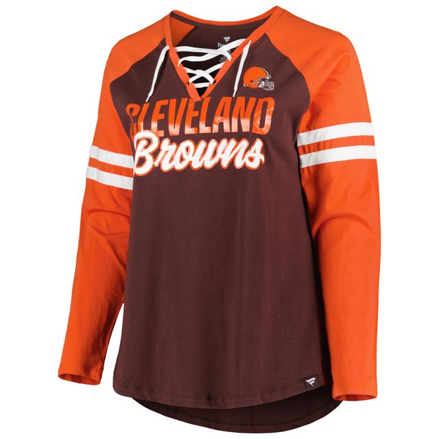 NFL Cleveland Browns Plus Size Women's Basic Tee 