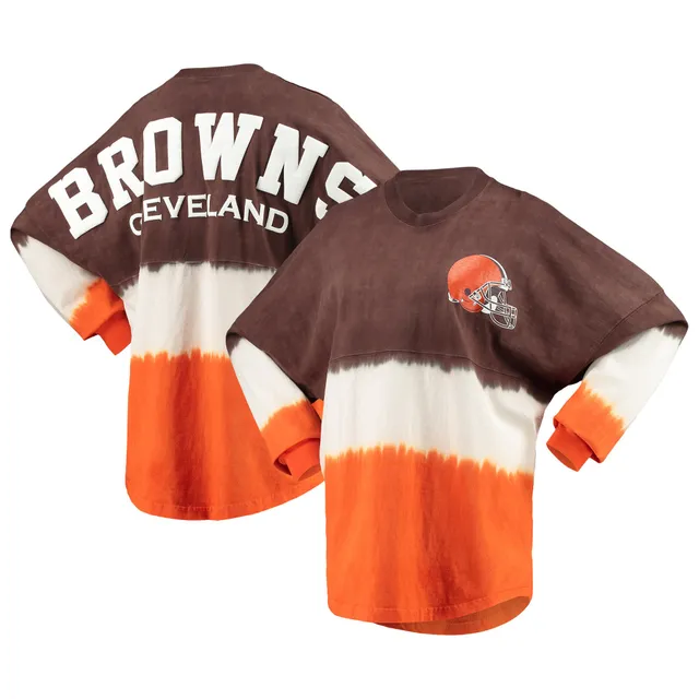 Men's Fanatics Branded Brown/White Cleveland Browns Long and Short