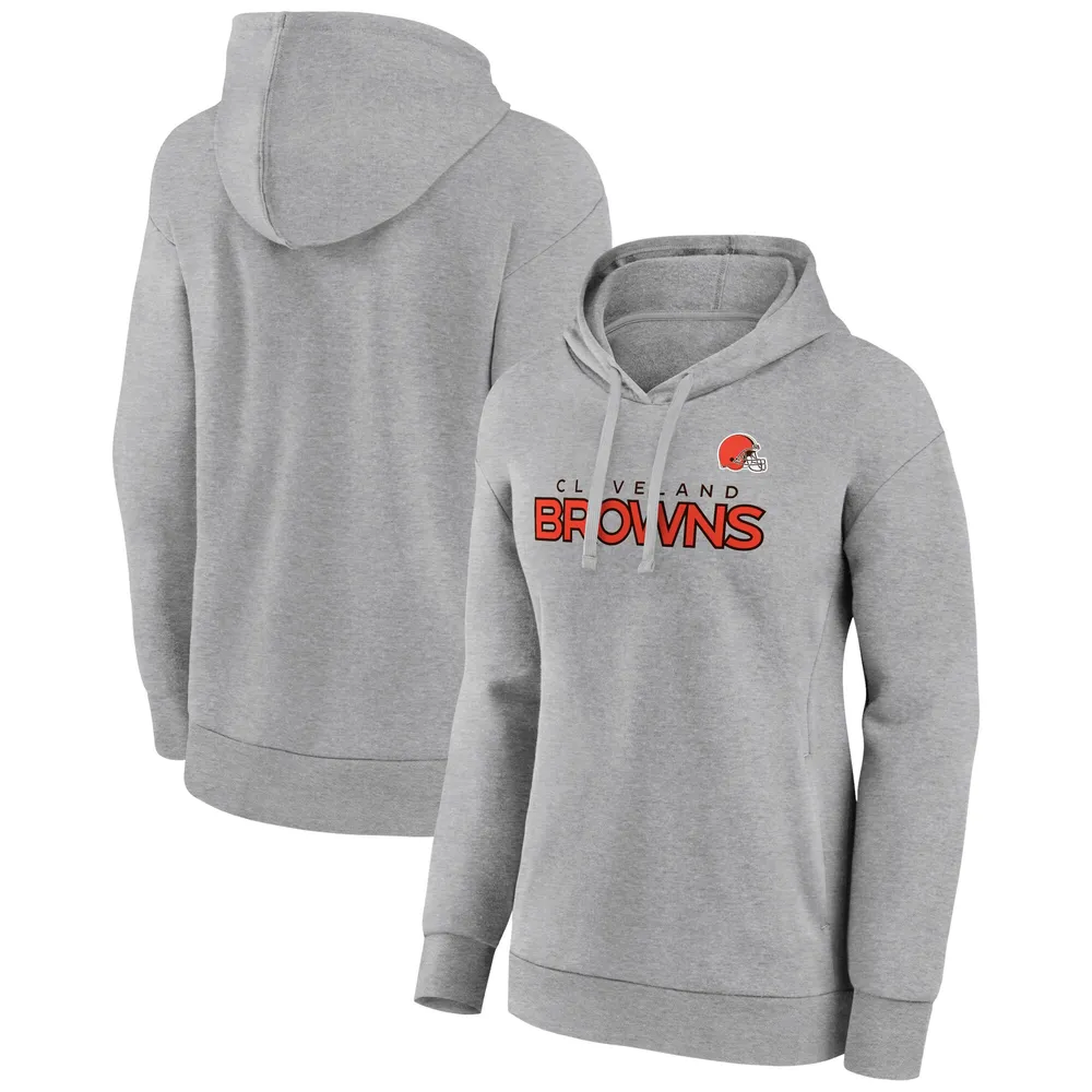 '47 Los Angeles Rams Heather Gray Gridiron Lace-Up Pullover Hoodie