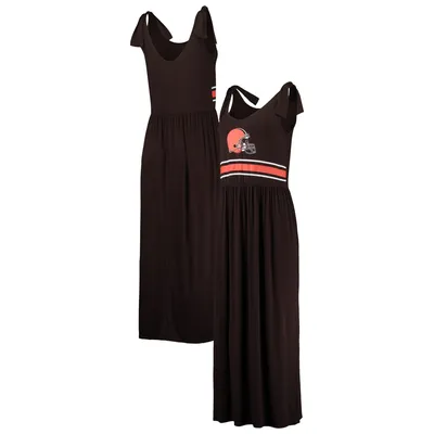 Cleveland Browns G-III 4Her by Carl Banks Women's Game Over Maxi Dress - Brown