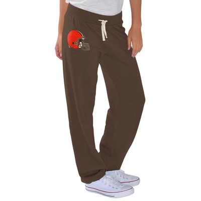 Women's G-III 4Her by Carl Banks Brown Cleveland Browns Scrimmage - Pants