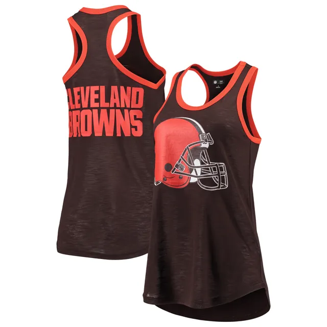 Lids Cleveland Browns Certo Women's Muscle Tank Top - Charcoal