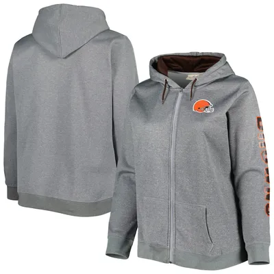 Nike Women's Team (NFL Denver Broncos) Pullover Hoodie in Grey, Size: Small | NKZE07F8W-06G