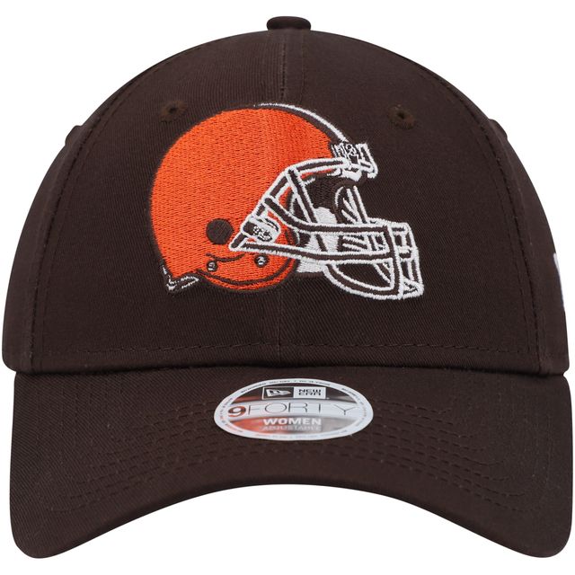 Casquette réglable simple 9FORTY des Cleveland Browns New Era pour femme