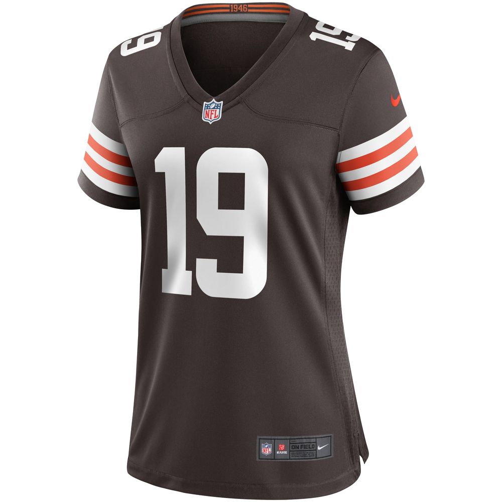 Women's Nike Bernie Kosar Brown Cleveland Browns Game Retired Player Jersey