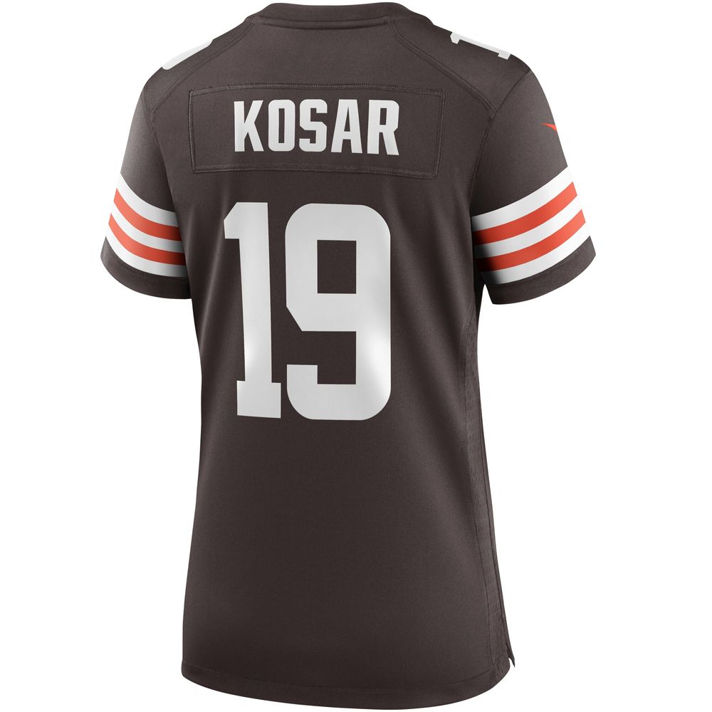 Women's Nike Bernie Kosar Brown Cleveland Browns Game Retired Player Jersey