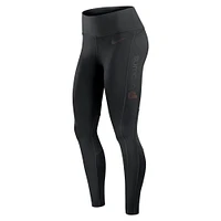 Women's Nike Black Cleveland Browns Edge Wordmark Performance Leggings