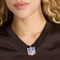 Maillot Nike Dalvin Tomlinson pour femme, joueur de match des Cleveland Browns, marron