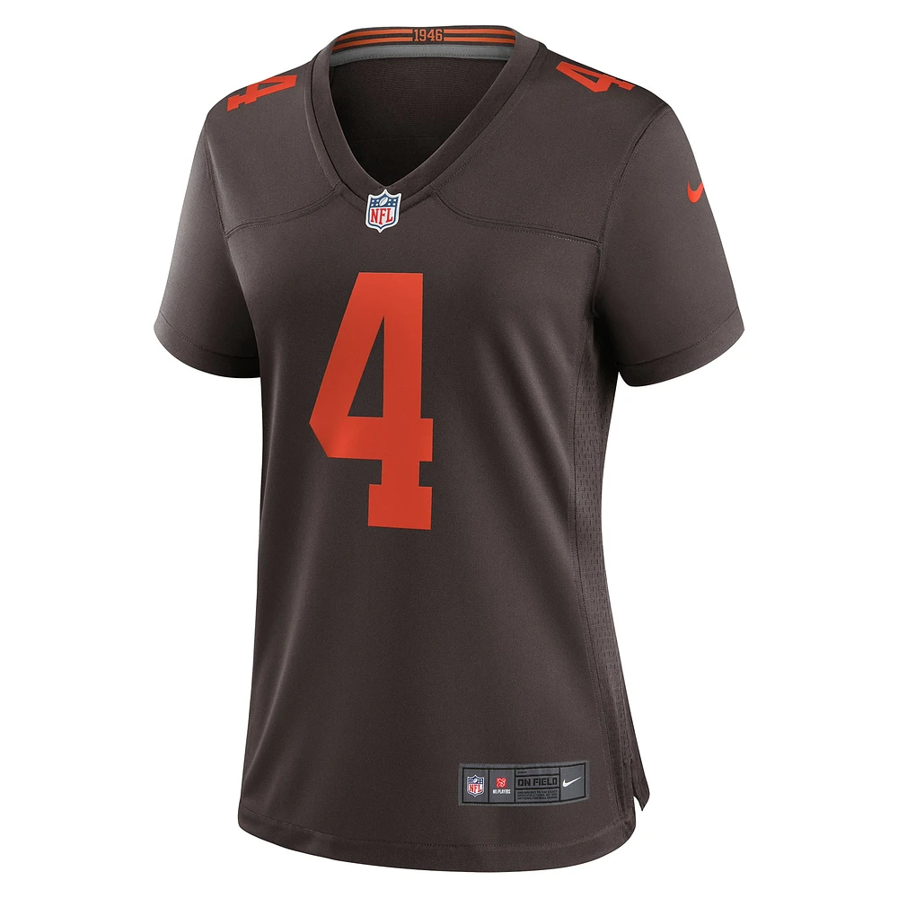 Women's Nike Deshaun Watson Cleveland Browns Player Jersey